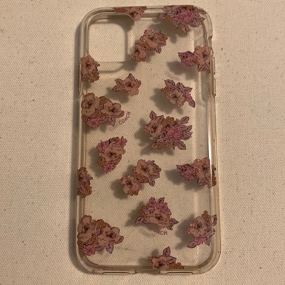 Coach Other - coach IPhone XR case used 3 months minor wear and tear